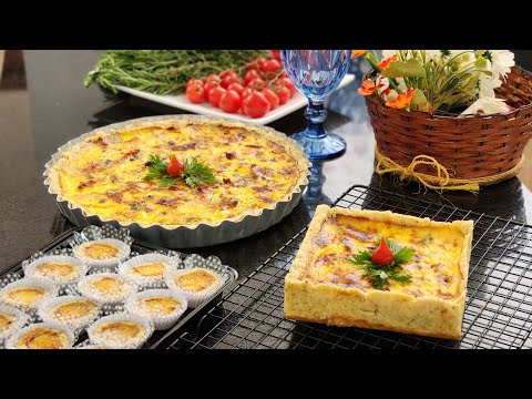 Receita De Quiche De Queijo Sem Ovo