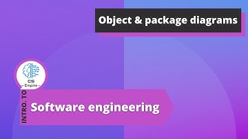 SWE - 4 - Modeling (part 3) - object and package diagrams