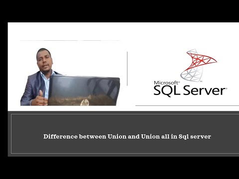 Difference between Union and Union all #union #sqlserver #difference