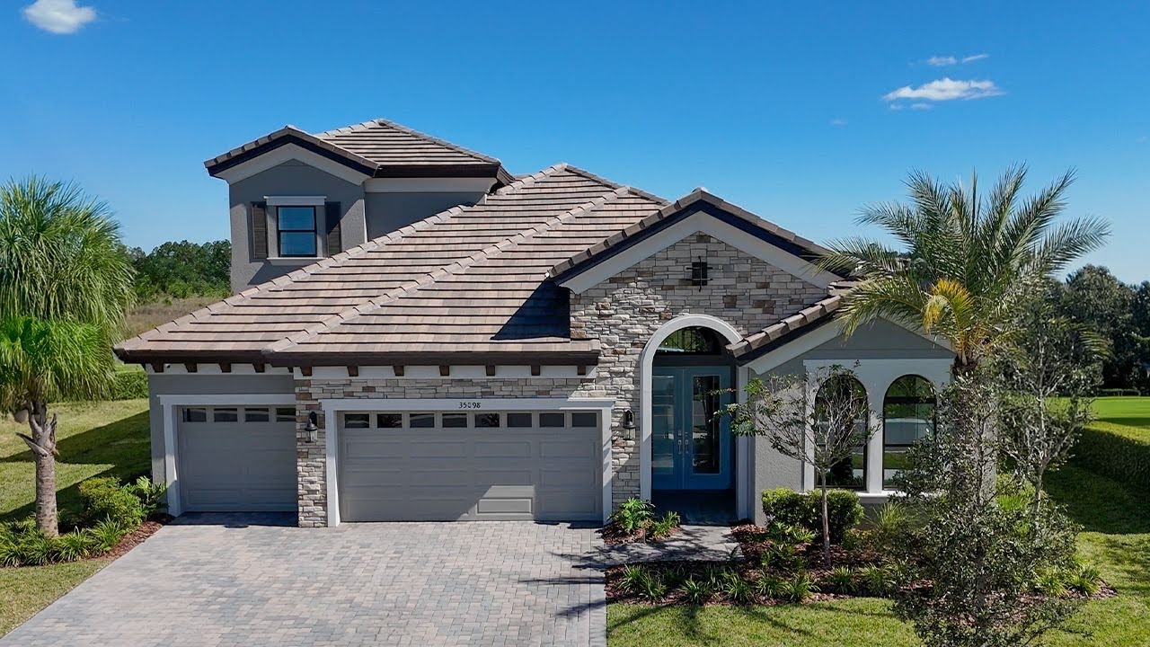 ЛУЧШАЯ кухня в этом НОВОМ доме во Флориде, выставленном на продажу недалеко от Тампы!