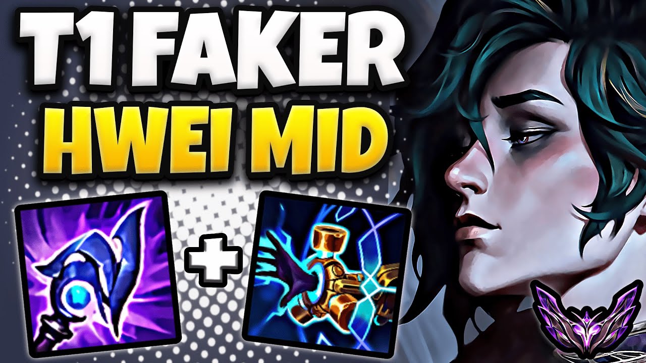 T1 Faker Hwei MID vs Azir - Patch 13.24 Korea Master ✅