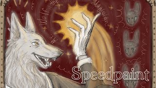 ☆ The Magician ☆ [Photoshop Speedpaint] ☆ Furry ☆