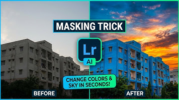 Lightroom Masking TRICK: Change Colors & Sky with AI Precision!