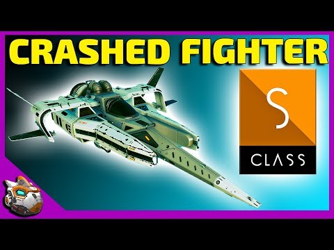 How to Find a Crashed S Class Fighter Ship | No Man's Sky Beyond Update 2019