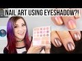 Nail Art Using Eyeshadow?! || KELLI MARISSA