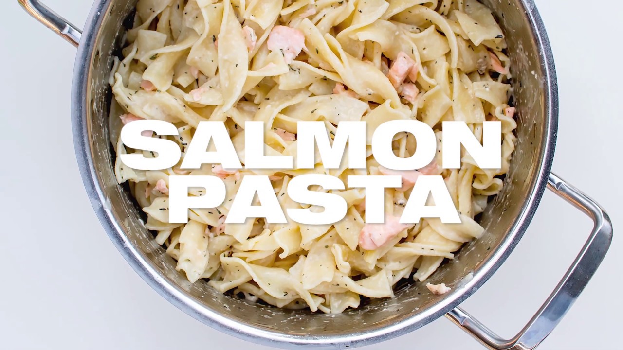 Quick Salmon Pasta Recipe - YouTube