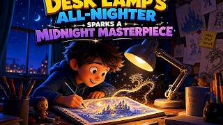 A Desk Lamp's All-Nighter Sparks a Midnight Masterpiece