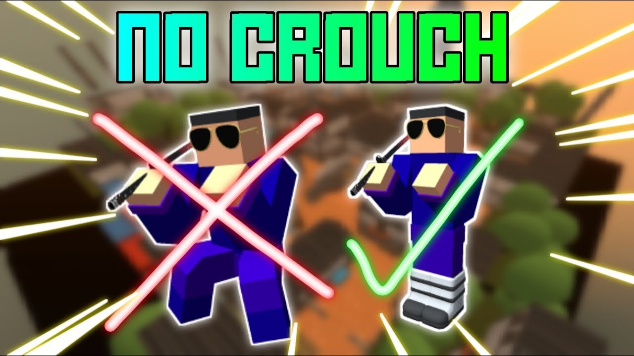 NO CROUCH Challenge In Krunker 😰😱