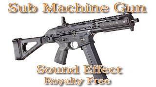 Sub Machine Gun Sound Effect 05/サブマシンガン 銃声 リロード 効果音 05 UMP系/उप मशीन गन ध्वनि प्रभाव