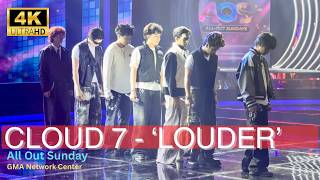 Cloud 7 - ‘LOUDER’ Performance at All Out Sunday
