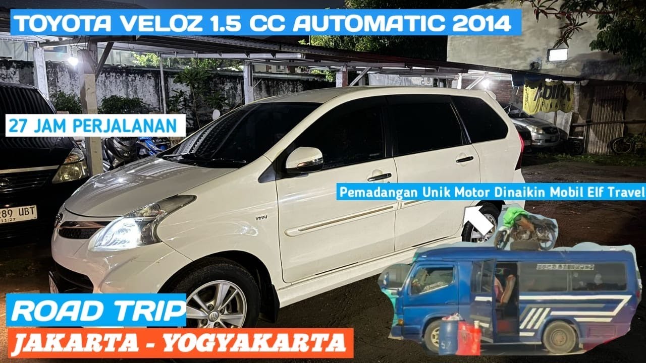 H - 4 ROAD TRIP JAKARTA - JOGJA 27 JAM PERJALANAN🔥 | Toyota Veloz Via Selatan