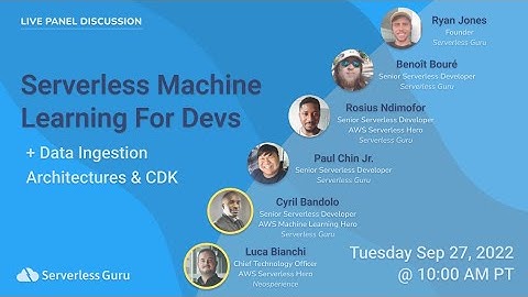 Serverless Panel: Serverless Machine Learning for Devs (ft. Luca Bianchi & Cyril Bandolo)