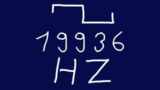 19936 hz square