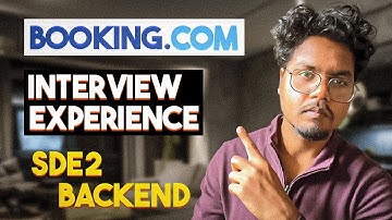 Booking.com SDE 2 Interview Experience For AMSTERDAM Location | How I Got Job Offer From Booking.com