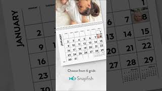 Personalised Wall Calendars from Snapfish