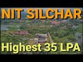 NIT SILCHAR 👌👌👌 Highest 35 LPA 🔥🔥🔥 JEE MAIN ⭐⭐⭐