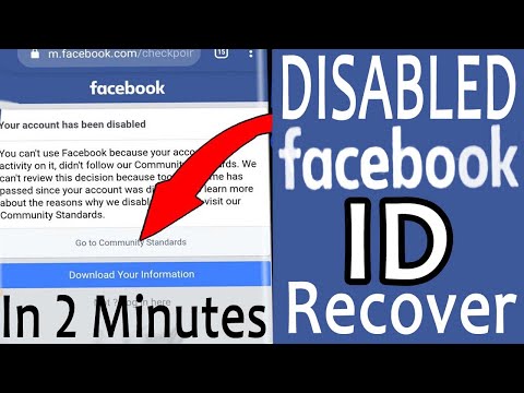 How to Recover Disabled facebook account in 2 minutes || Technical ATT