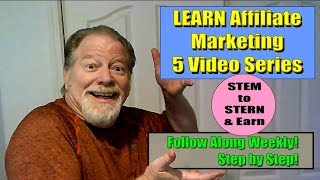 Video #1 of 5 Awesome Affiliate Marketing Training