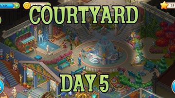 Manor Matters - CourtYard Day 5 - Gameplay Walkthrough