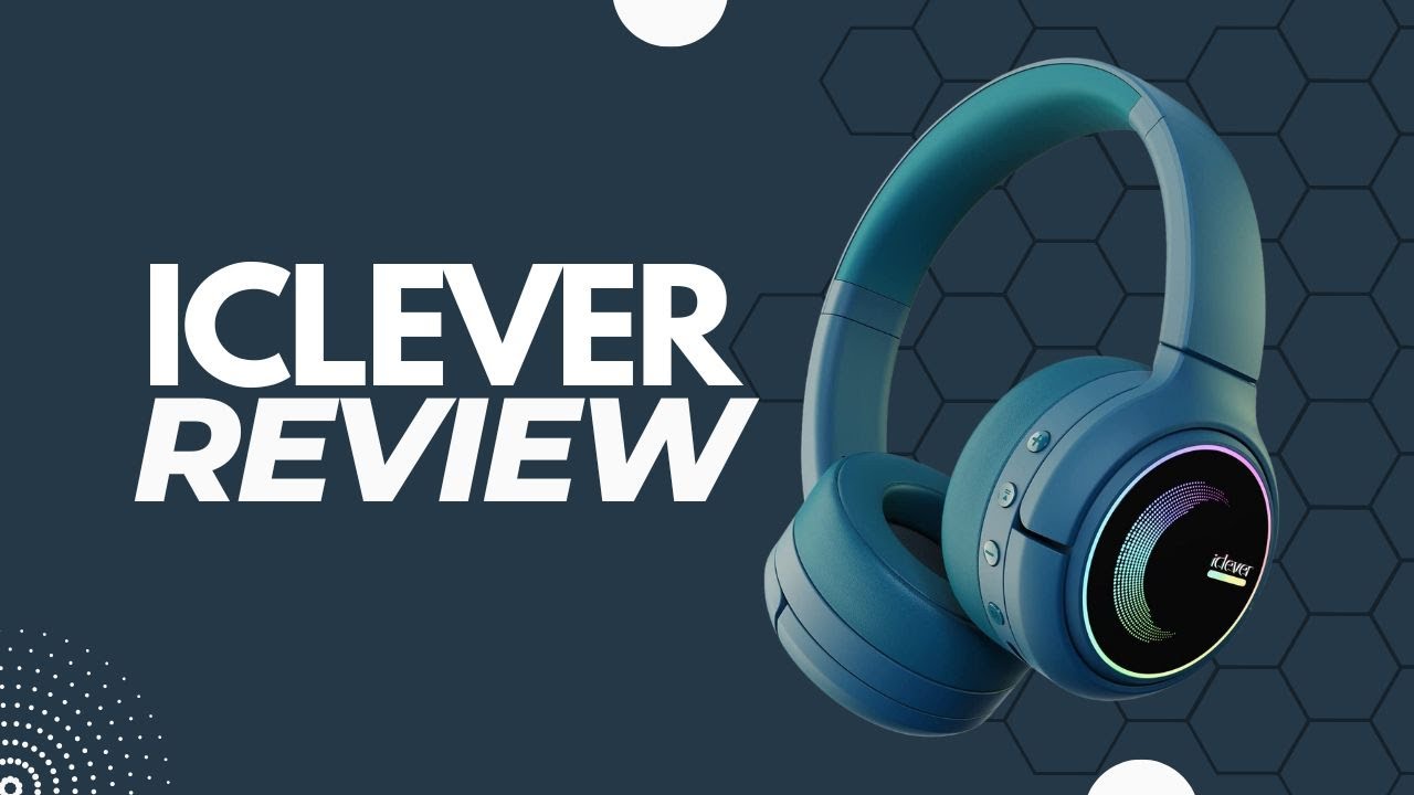 iClever Magic Switch Headphones for Kids Teens Bluetooth, Premium Sound,  45Hour Playtime, Safe Volume Mode, Built-in Mic Light Up Kids Bluetooth