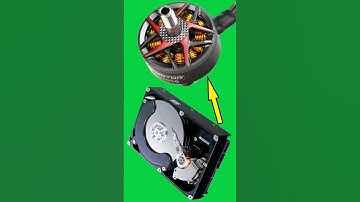 Unlock the Potential of Your Old Hard Drives: Build a Drone Engine!#zaferyildiz #short #shorts #led