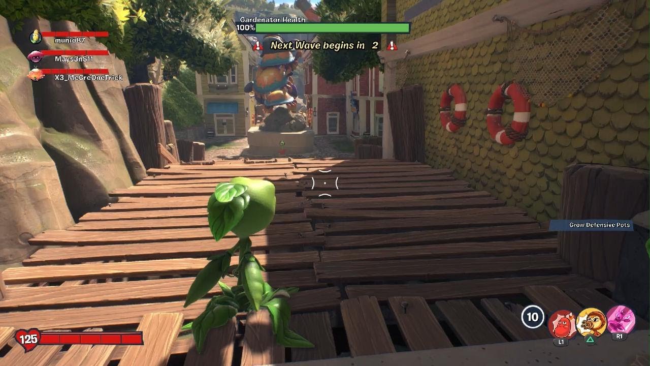 Plants vs. Zombies Battle for Neighborville Garden OPS as Peashooter