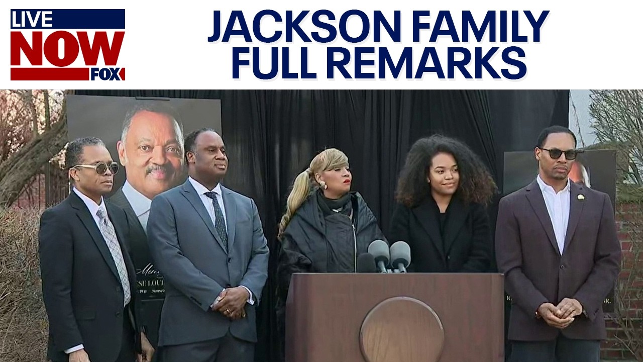 FULL: Rev. Jesse Jackson's family speaks on his life, legacy