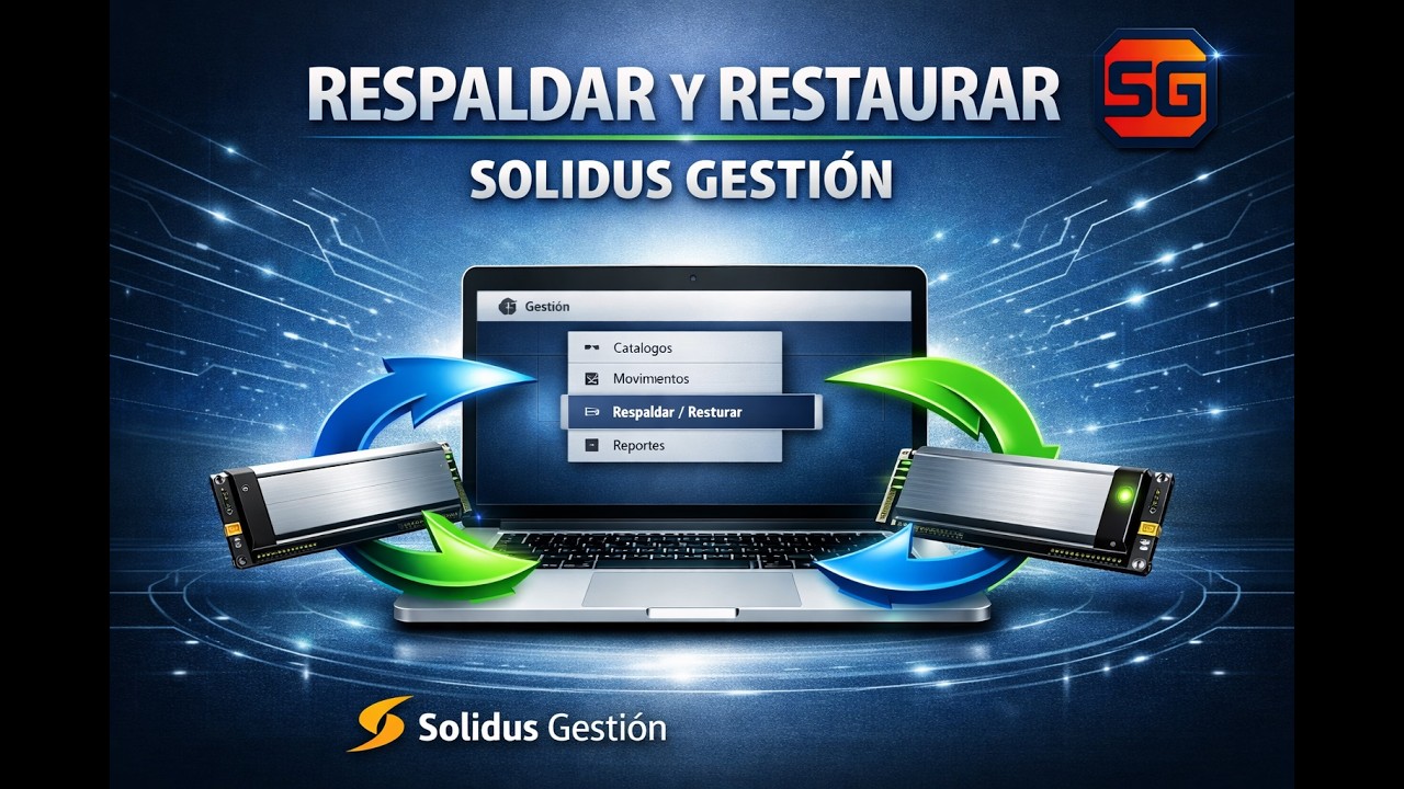 Respaldar y restaurar apartado Gestión