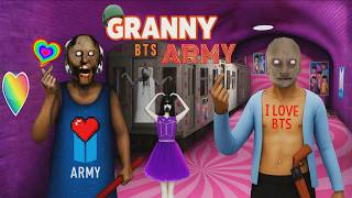 GRANNY 3: BTS Lover💞 Granny Grandpa| Full gameplay screenshot 4