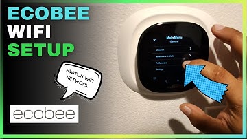 Hoe u de wifi-verbinding op de Ecobee-thermostaat kunt wijzigen