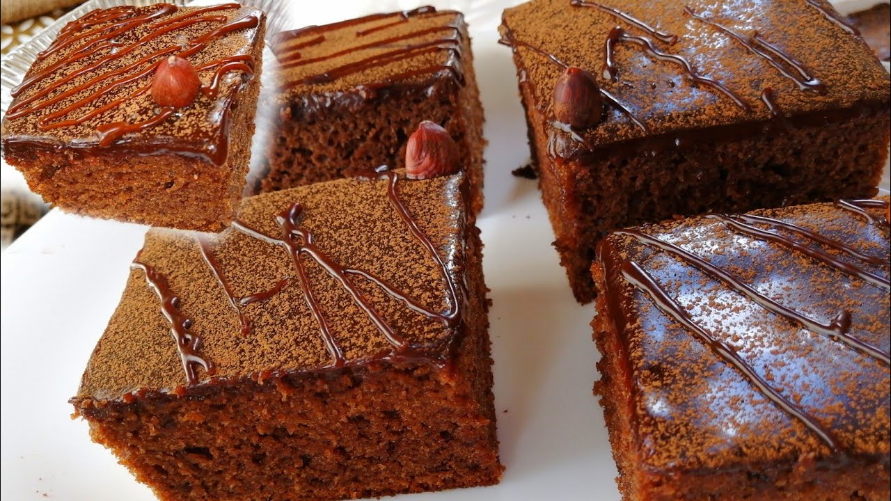 أروع كيكة شوكولاتة بدون مُنازِع بصوص شوكولا ثقيلة مقادير مضبوطة بدون زبدة Cake moelleux au chocolat