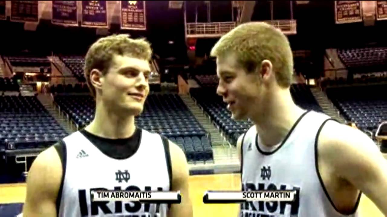 Scott Martin and Tim Abromaitis NCAA Tourney Prep 2011