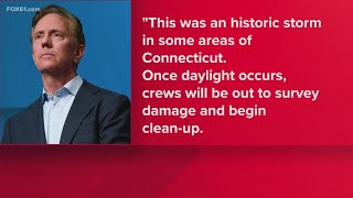 Connecticut sees historic flooding during Sunday storm