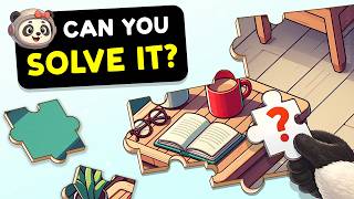 🐼🧩 This Puzzle Looks Easy… It’s Not 🧩🐼 | Quizonaut Panda screenshot 2