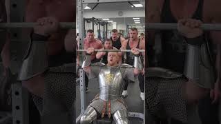 Me Dressed Up As A Knight At The Gym Out Lifting All The Biggest Guys #royalknight