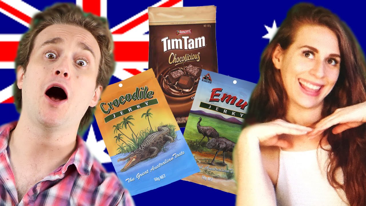 YouTubers Try Australian Food YouTube