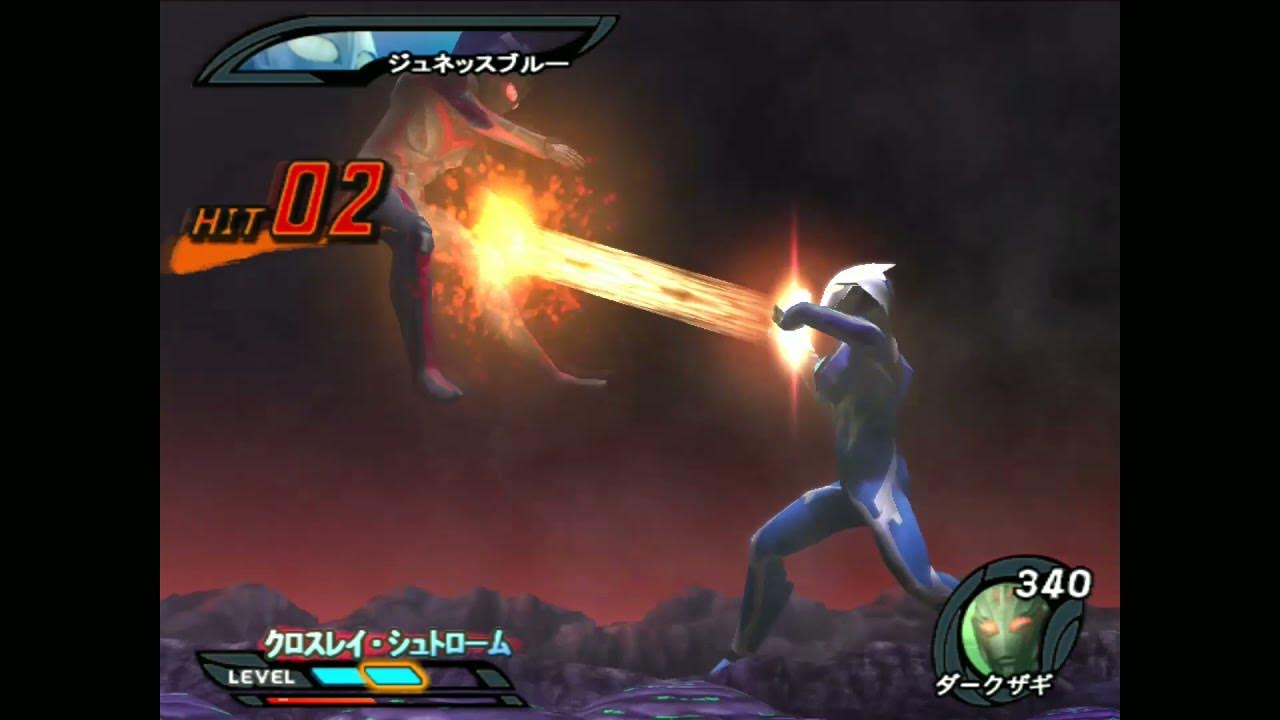 RandomGameplay Ultraman Nexus (blue) combo Ultraman Nexus PS2 YouTube