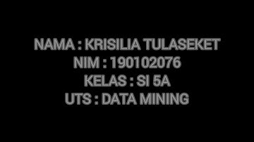 Menghitung akurasi menggunakan decision three dan naive bayes menggunakan apk rapidminer