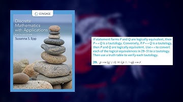 (2.2.29) Converting Logical Equivalences to Tautologies Using the Biconditional