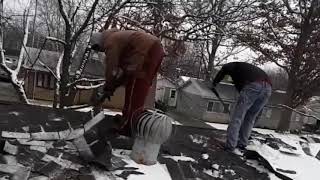 Repair and installation of new roofing