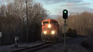 Railfanning BNSF & CN in Southern Illinois (January 20 - 22, 2023)