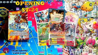 Opening Digimon Card Game [ST - 24 Digimon Data Squad] #digimontcg #digimondatasquad