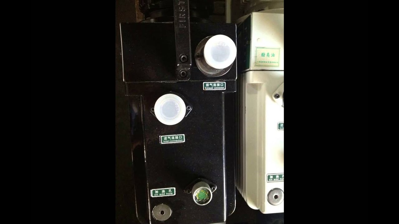 High Performance Vacuum Pump Two Stage Oil Sealed Rotary Vane  Supplier in China