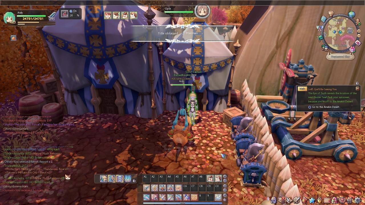 Twin Saga Hidden Quests Maplewood Glen P2 A Little Reconnaissance Dead Ringer Youtube