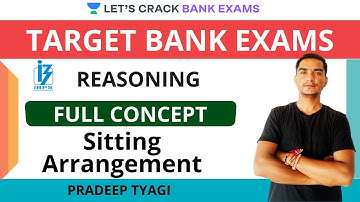 Sitting Arrangement| Reasoning | Target IBPS/RRB/SBI PO/Clerk 2020 | Pradeep Tyagi