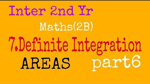 DEFINITE INTEGRATION /AREAS/nagarajusir//