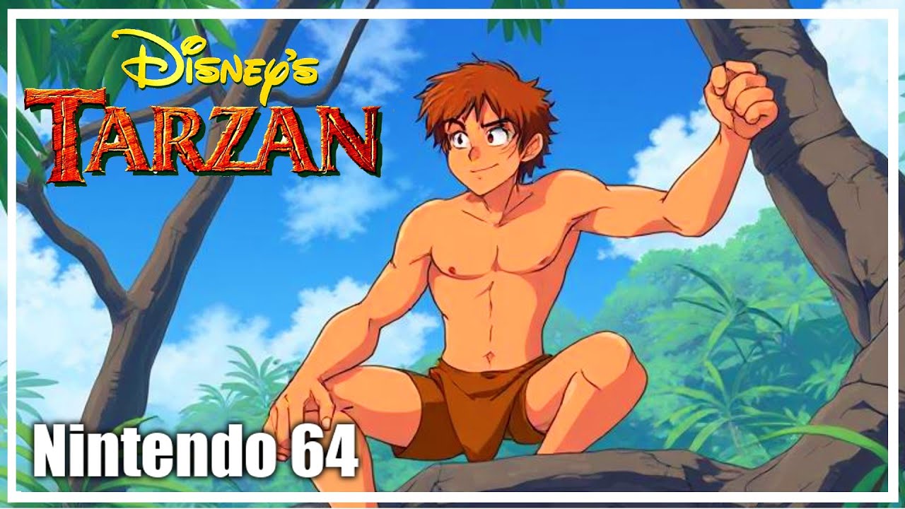 Disney's Tarzan 100% Nintendo 64 Walkthrough (Journey To The Treehouse)