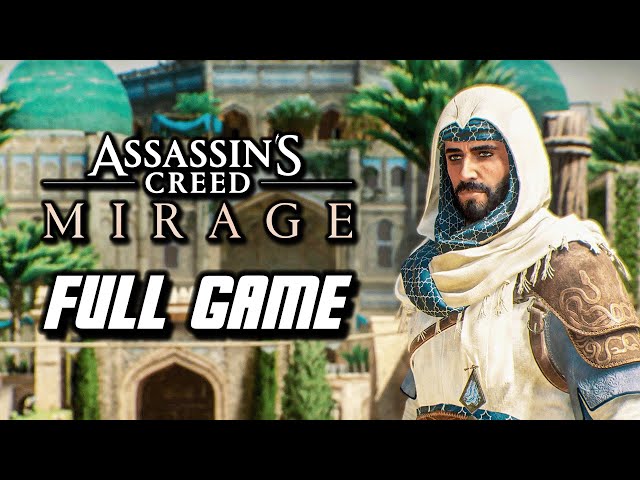 ASSASSIN'S CREED MIRAGE Gameplay Walkthrough FULL GAME (4K 60FPS) No  Commentary 