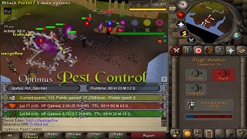 Optimus Pest Control - Old School Runescape Pest Control Bot - TRiBot