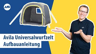 Berger Avila Universalwurfzelt - Abbauanleitung